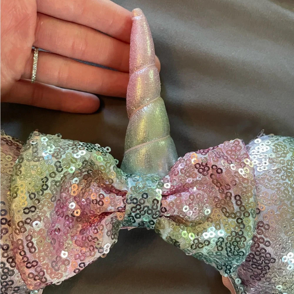 Sequin Minnie Mouse ears